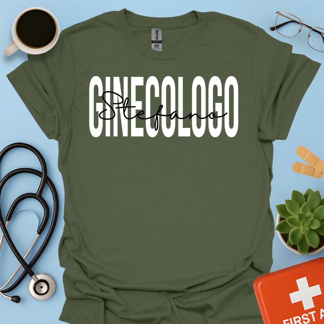 Maglietta Ginecologo Personalizzata