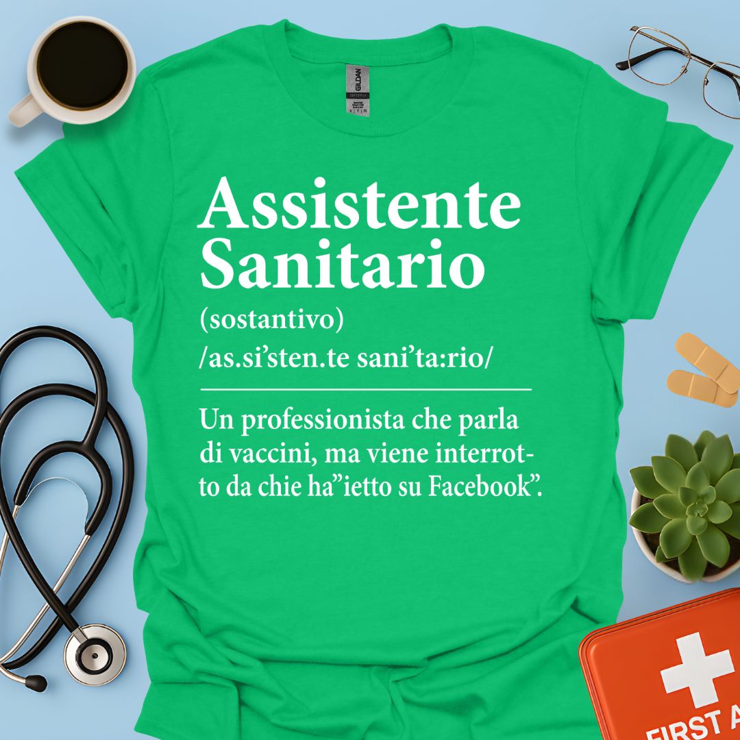 Definizione Assistente Sanitario Maglietta