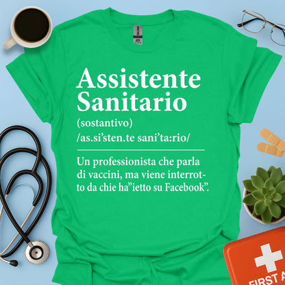 Definizione Assistente Sanitario Maglietta
