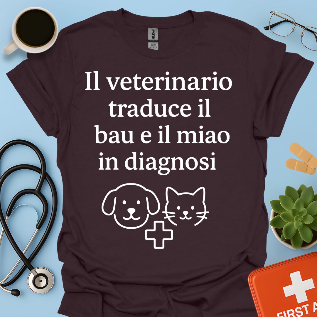 Divertente Veterinario Maglietta
