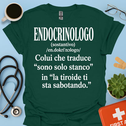 Maglietta Divertente Endocrinologo