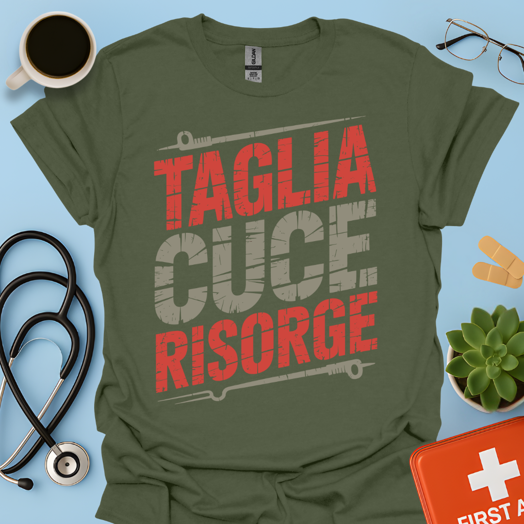 Taglia Cuce Risorge - Chirurgo Medico Maglietta