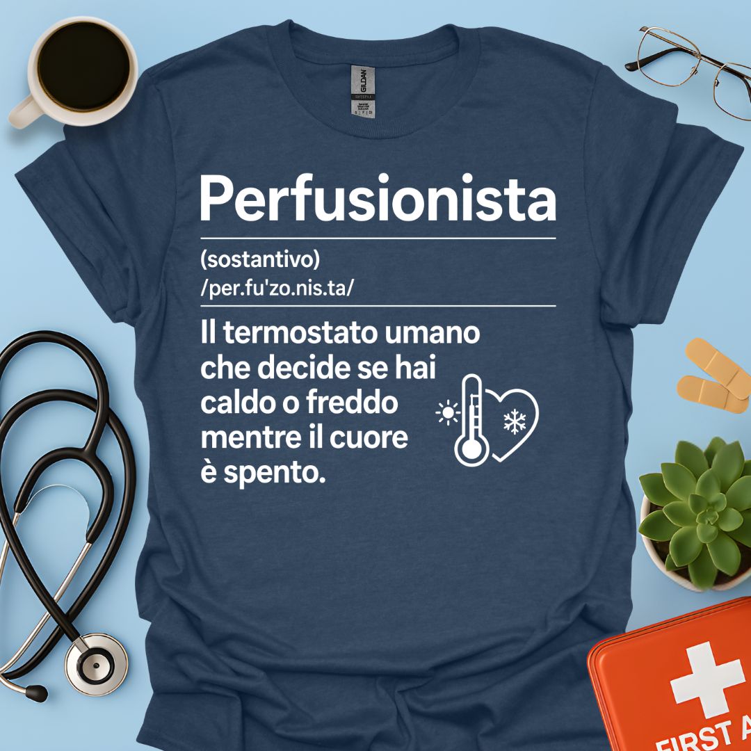 Maglietta Definizione Perfusionista