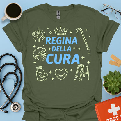 Regina della Cura - Maglietta per Geriatra / OSS