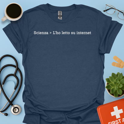 La scienza > L'ho letto su internet - Infermieri Medici Specializzandi Maglietta