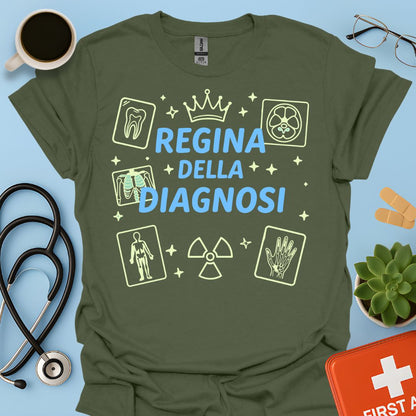 Regina della Diagnosi - Maglietta per Radiologa