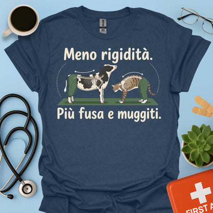 Maglietta Fisioterapista Divertente – L'esercizio Gatto-Mucca