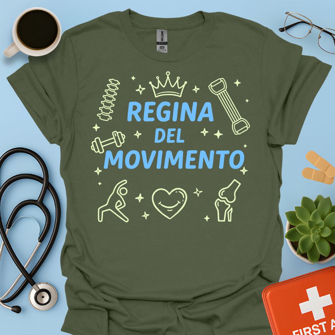 Regina del Movimento - Maglietta Fisioterapia e Scienze Motorie
