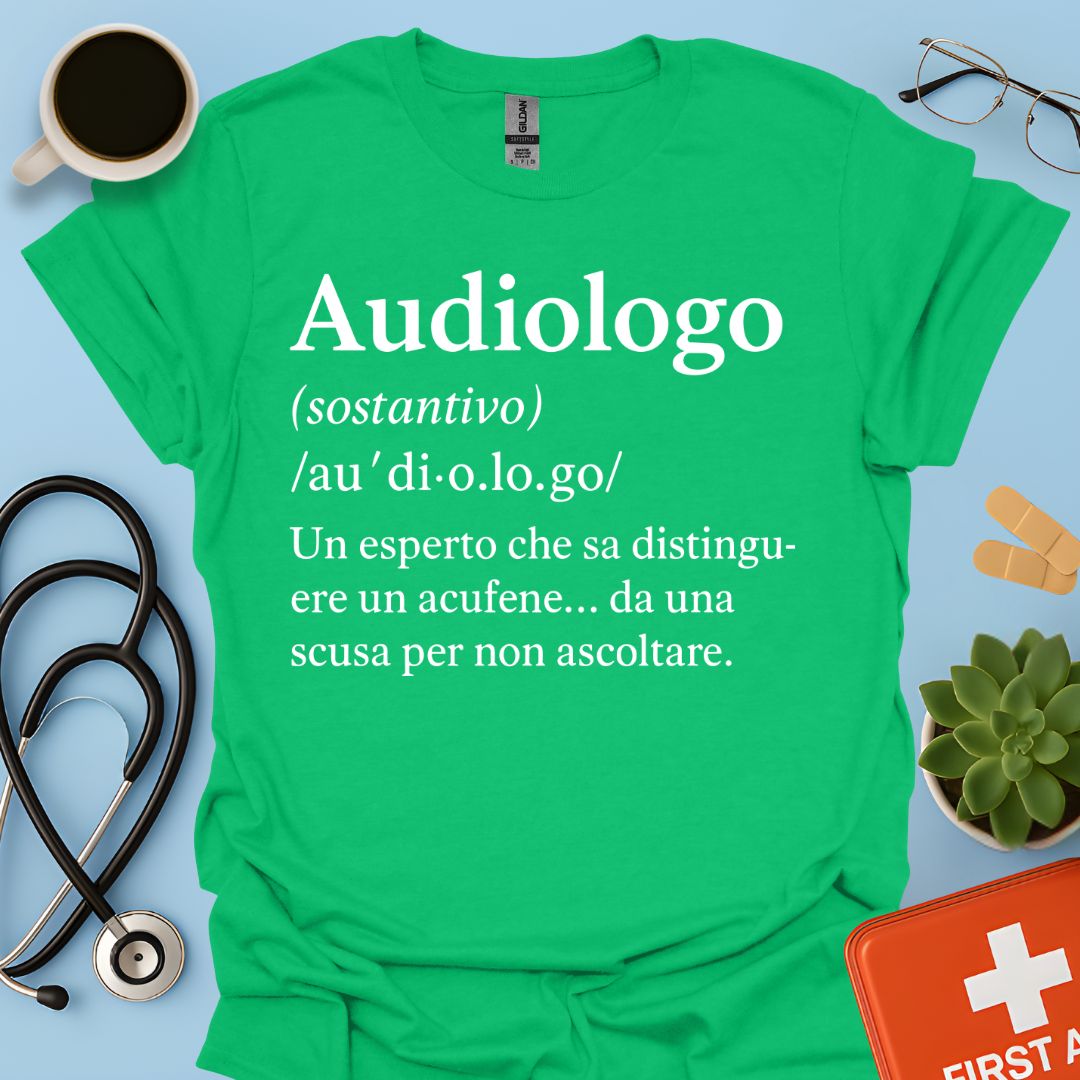 Definizione Audiologo Maglietta