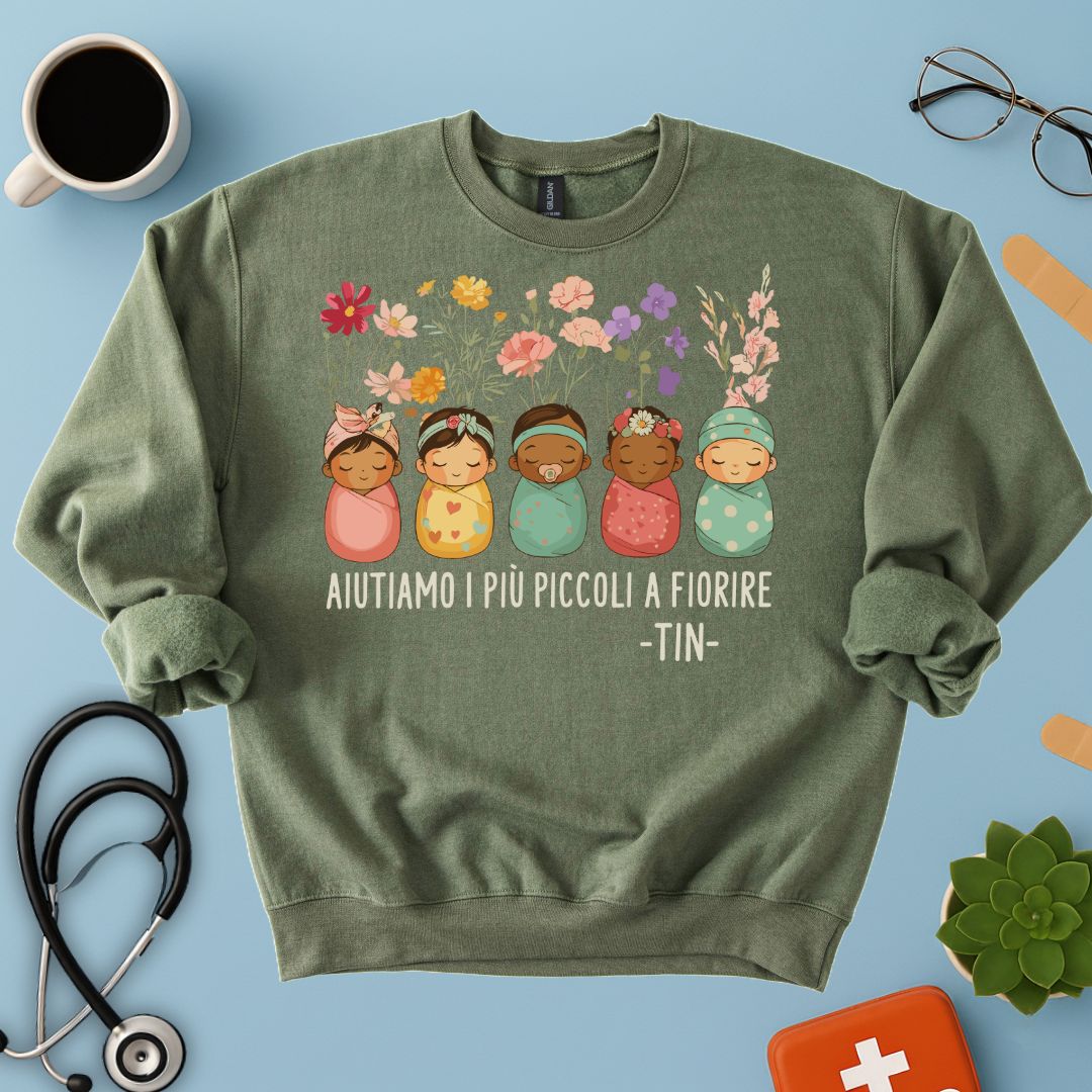 Felpa Terapia Intensiva Neonatale TIN