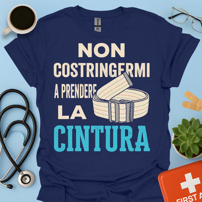 Maglietta Divertente Cintura