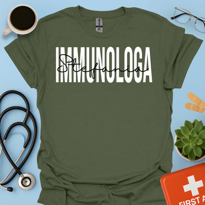 Maglietta Immunologa Personalizzata