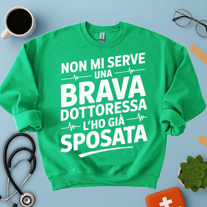 Felpa Marito Della Dottoressa
