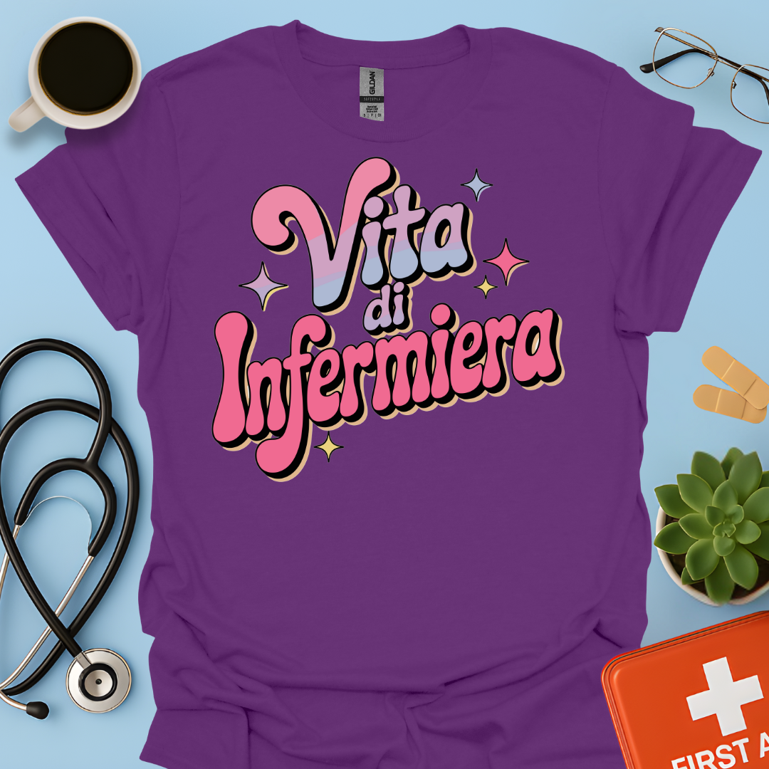 Vita Di Infermiera - Infermiera Maglietta