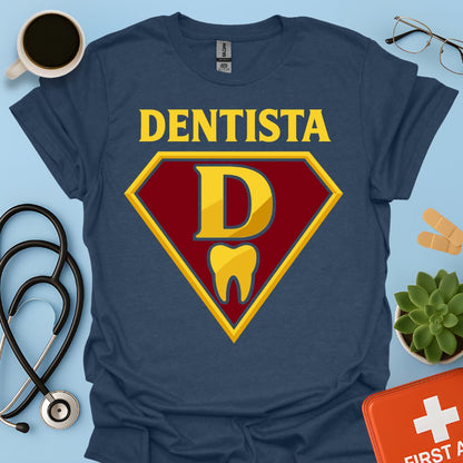 Dentista Supereroe – T-shirt Divertente Regalo Odontoiatra
