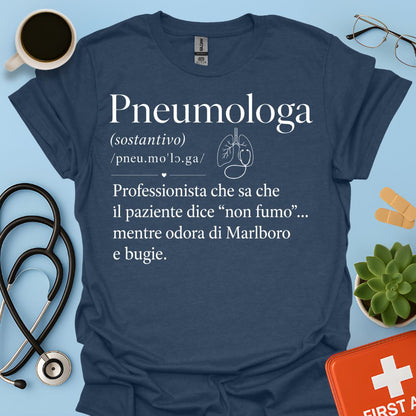Maglietta Pneumologa Divertente – Regalo Pneumologia