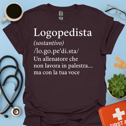 Definizione Logopedista Maglietta
