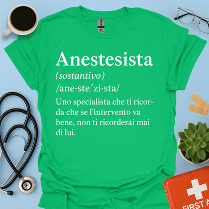 Definizione di Anestesista Maglietta