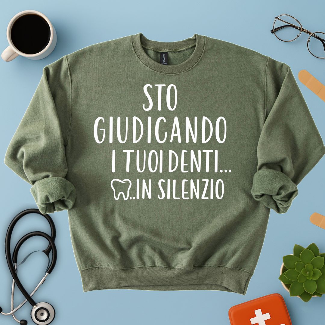 Felpa Divertente Dentista