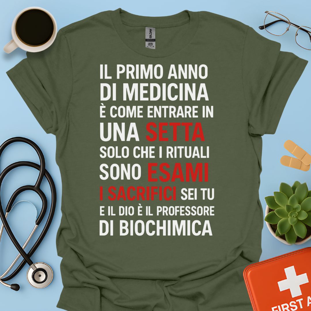 Matricola di Medicina Divertente Maglietta