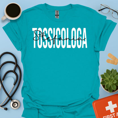 Maglietta Tossicologa Personalizzata