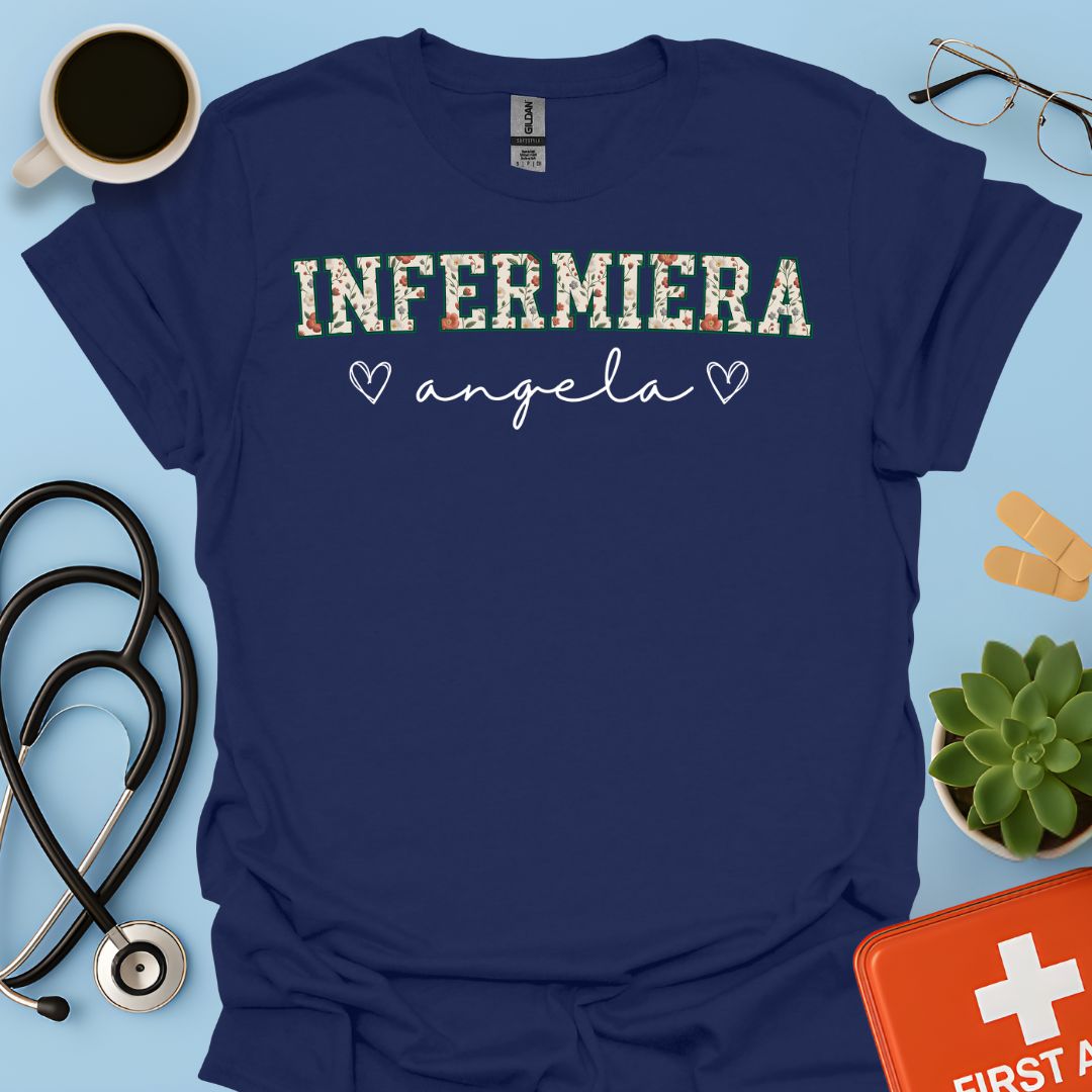 Personalizzata Infermiera Maglietta