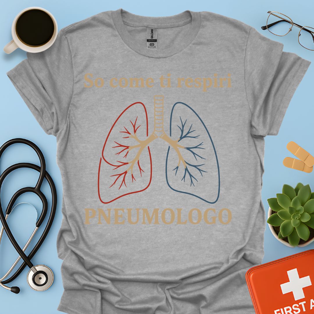 Maglietta Pneumologo – So Come Ti Respiri