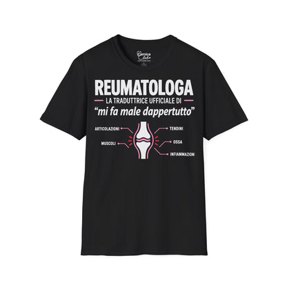 Maglietta Reumatologa “Mi Fa Male Dappertutto”