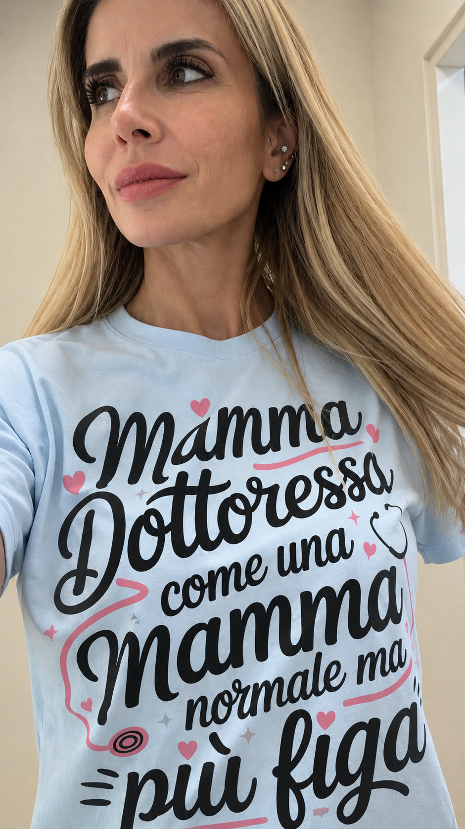 Dott.ssa Angela Vitale indossa la taglia S