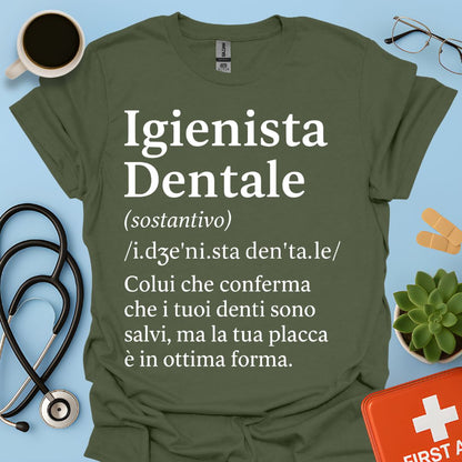 Definizione Igienista Dentale Maglietta