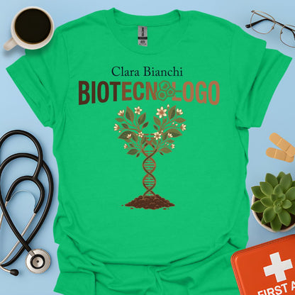 Maglietta Personalizzata Biotecnologo
