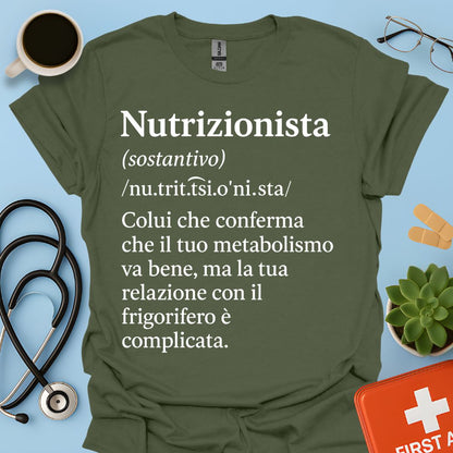Definizione Nutrizionista Maglietta