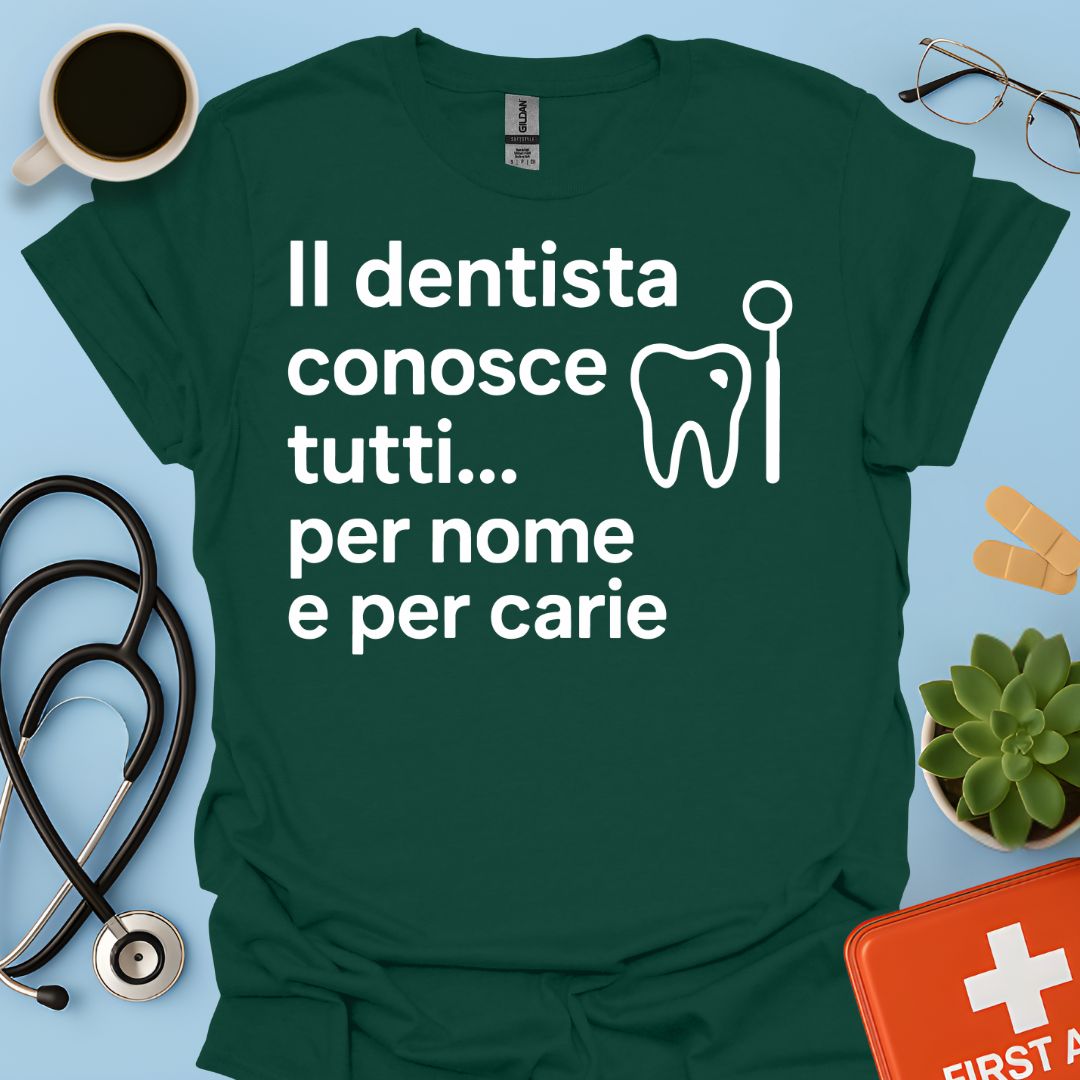 Regalo Divertente Per Dentista Maglietta