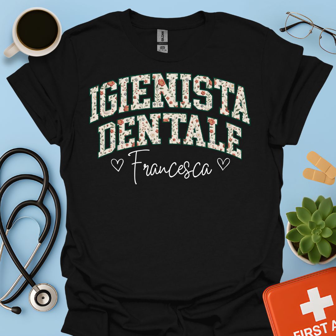 Maglietta Igienista Dentale Personalizzata