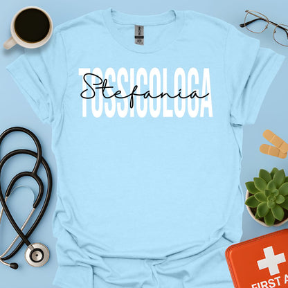 Maglietta Tossicologa Personalizzata