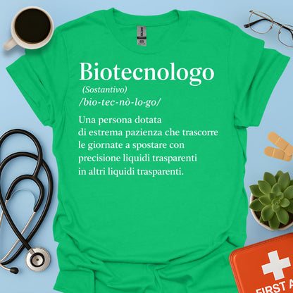 Maglietta Biotecnologo
