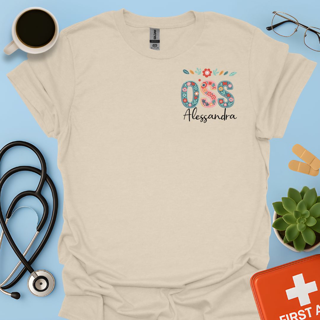 Personalizzata OSS Operatore Socio Sanitario Donna Maglietta