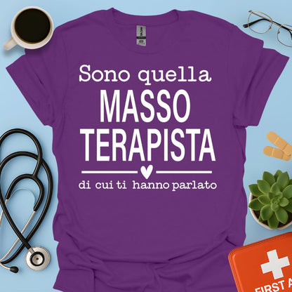 Maglietta Massoterapista