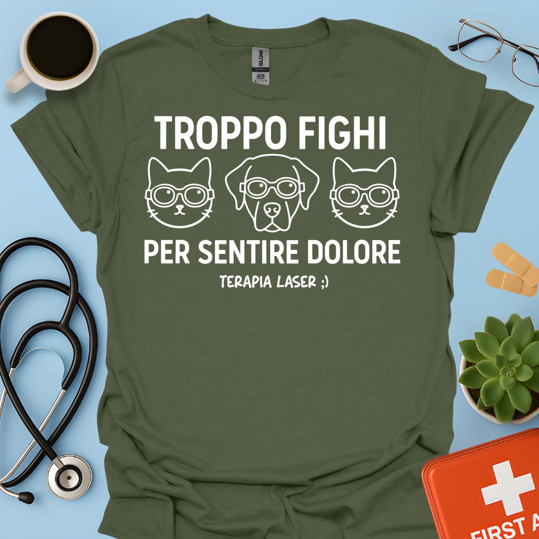 Maglietta Veterinaria Terapia Laser