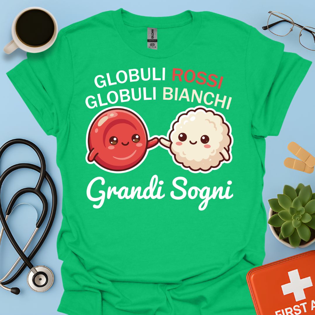 Maglietta Globuli Rossi / Bianchi