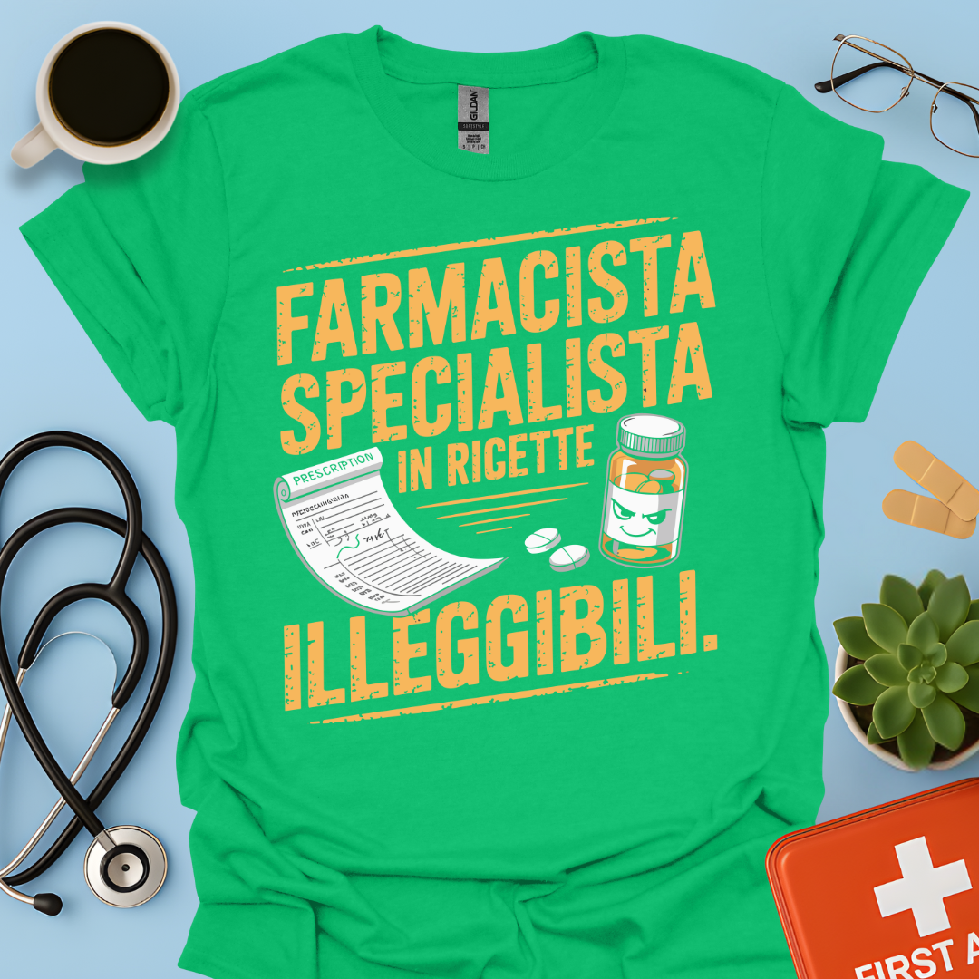 Farmacista specialista in ricette illeggibili - Farmacista Maglietta