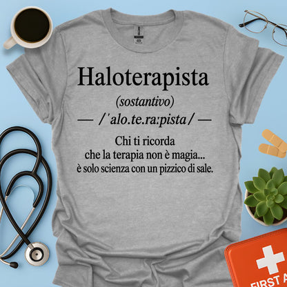 Maglietta Definizione Haloterapista