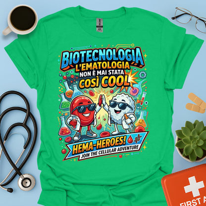 Maglietta Biotecnologia Ematologia