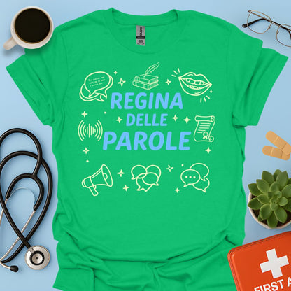 Regina delle Parole - Maglietta Logopedista