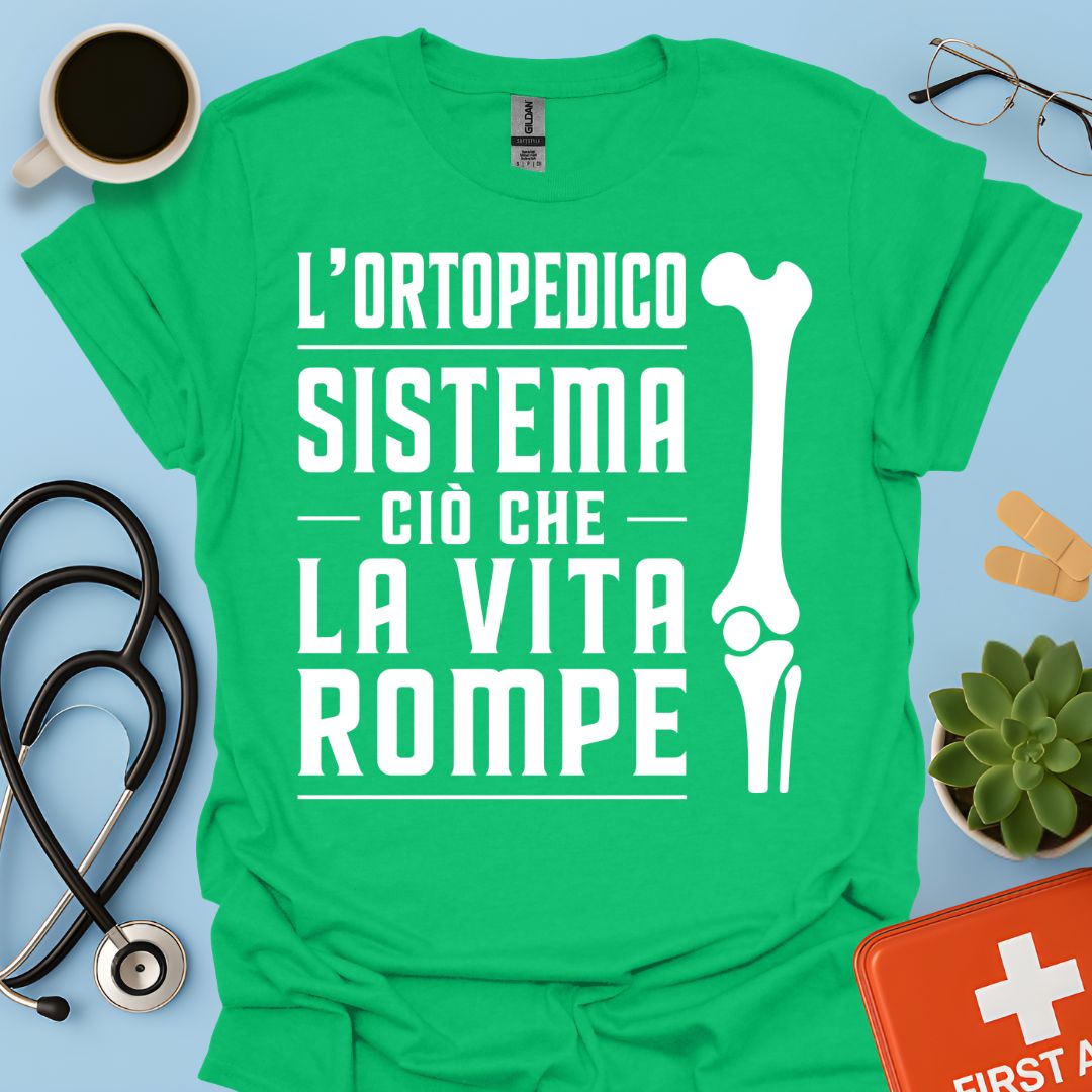 Maglietta per Chirurgo Ortopedico e Traumatologo