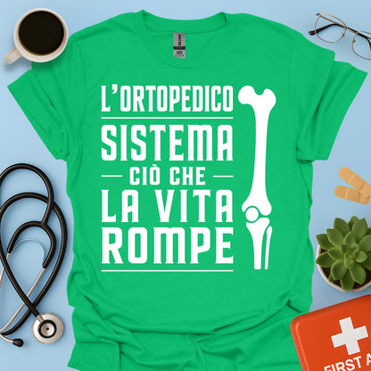 Maglietta per Chirurgo Ortopedico e Traumatologo