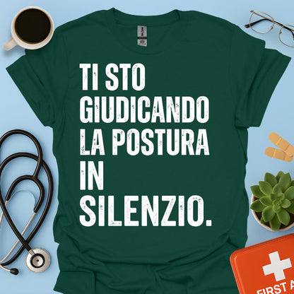 Maglietta Divertente Fisioterapista
