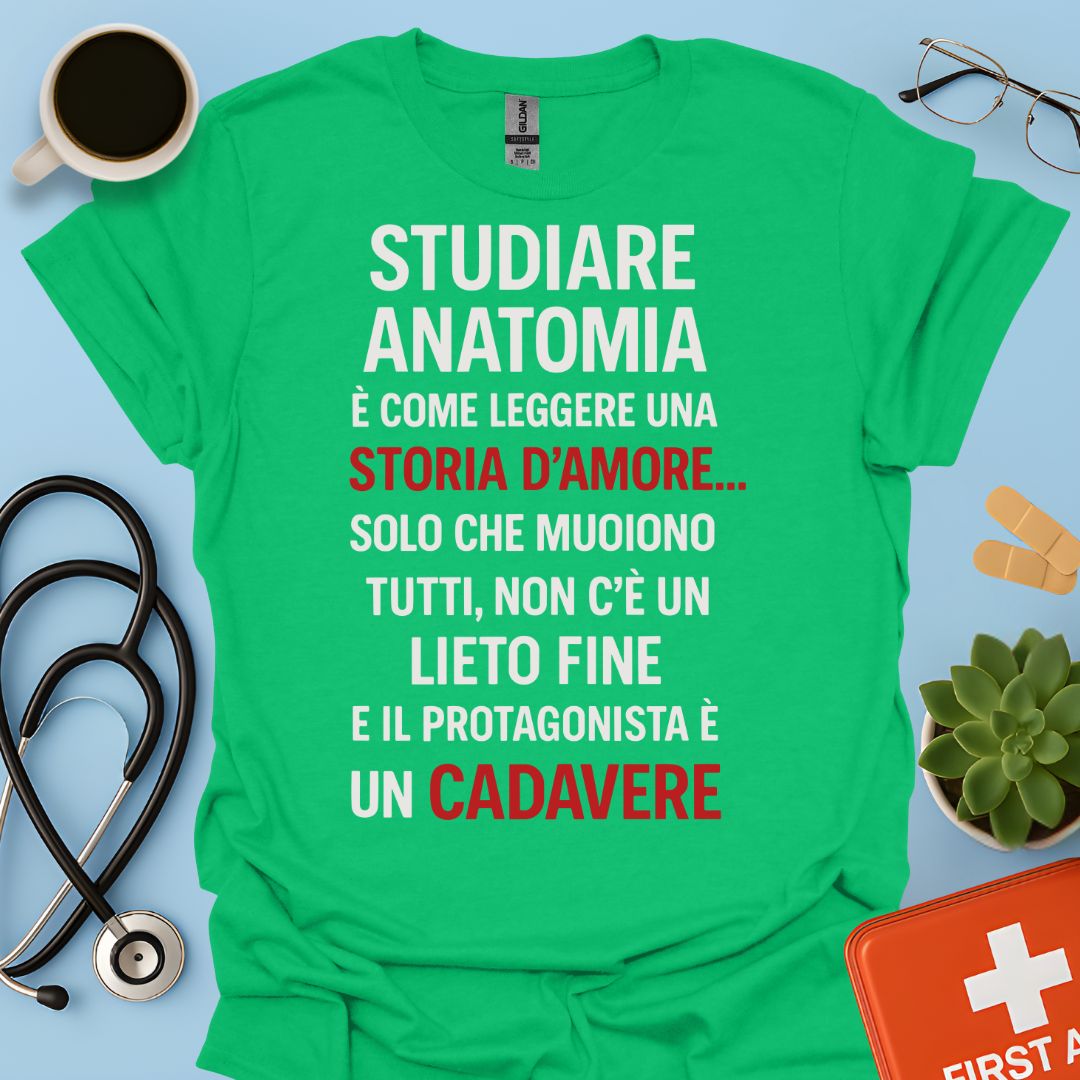 Studente Professore di Anatomia Divertente Maglietta