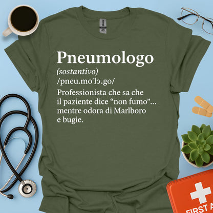 Definizione Pneumologo Maglietta