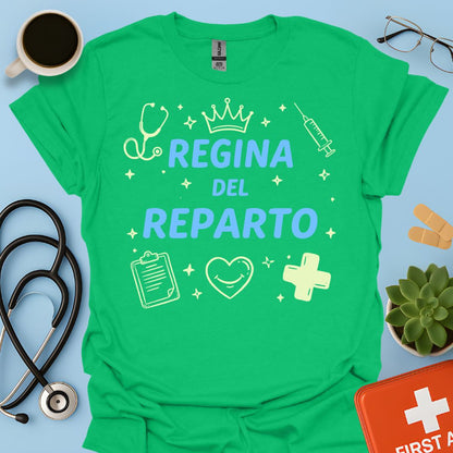 Regina del Reparto - Maglietta Infermiera e Coordinatrice